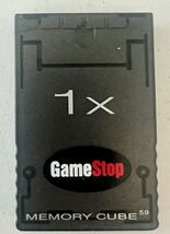 Mad Catz Nintendo GameCube Memory Cube 5607 1X Black Memory Card Tested - $9.85