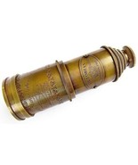 Telescope Brown Brass Victorian 1915 Marine Nautical Hand Held Telescope - $1,674.69 MXN