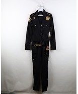 Deadstock Vtg Y2K Coogi Womens M Spell Out Stretch Denim Coveralls Fligh... - $2,669.59 MXN