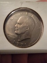 1971-D Friendly Eagle Eisenhower Dollar Coin 1970s Vintage  - £22.97 GBP