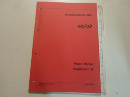 1993 Porsche 928 Réparation Manuel Supplément 32 Usine OEM Concessionnai... - $89.98