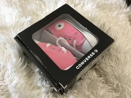 Converse First Star Hi crib shoes baby pink  Sz 3 New - £19.77 GBP