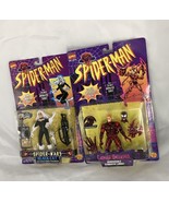 Toy BIz Spider-Man Marvel Carnaged Unleashed + Spider-Wars Black Cat Fig... - £48.50 GBP