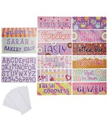 87 Pcs Two Sweet Birthday Decorations Donut Party Signs Stickers, Donut ... - £17.29 GBP