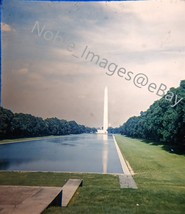 1960 Washington Monument Reflecting Pool Washington DC Kodak 3D Stereo S... - £4.34 GBP