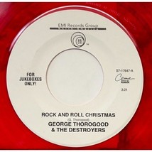 George Thorogood Rock and Roll Christmas / New Years Eve Party 45 Rock R... - £5.49 GBP