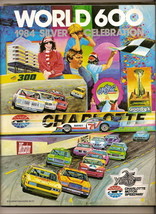 1984 World 600 Nascar Program Bobby Allison Win - $45.15