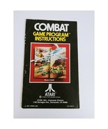 Atari 2600 Combat Video Game With Manual tested (D) - £4.56 GBP