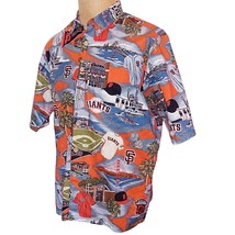 2012 Reyn Spooner MLB SF San Francisco Giants World Champions Hawaiian Shirt L - $149.99