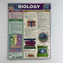 BarCharts Quick Study Academic Guides BIOLOGY Laminated Reference Card - £7.73 GBP