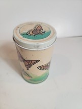 Vintage Nationwide Splendor Lights Tin Candle Butterfly Scented Novelty 1982 VTG - £7.47 GBP