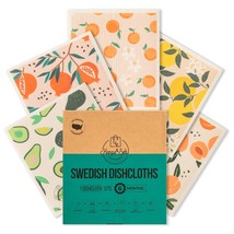 Swedish Dishcloths For Kitchen Dish Towels - 5 Pack, Non-Scratch Reusable Paper  - $18.99