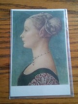 015 VTG Postcard Ritratto Dignota Italy N.21 Unused Milano Blonde Woman Portrait - £4.68 GBP