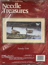 ColorArt Cross Stitch Needle Treasures Family Unit 02569 Geese Family - Sealed - £6.71 GBP