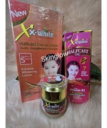   Original Xx-WHITE HC Carrot Body Lotion. Oil &amp; Face Cream. 3 Pic Set  - $146.54 CAD