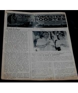 The Worcester’s Rooster, June 1956, Volume 10, No. 6, Vintage Newsletter... - $6.77 CAD