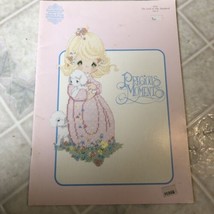 Precious Moments "The Lord Is My Shepherd" By Gloria And Pat Cross Stitch 1980s - $10.39
