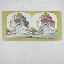 Antique 1904 St Louis World&#39;s Fair Louisiana Purchase Stereoview Central... - £15.65 GBP