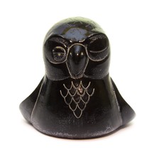 Vintage Aardvark Hand Carved Soapstone Eskimo Inuit Winking Owl Sculptur... - $24.72