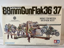 Tamiya 1/35 German 88mm GunFlak 36/37 Super Model Kit Military Miniature... - $27.69