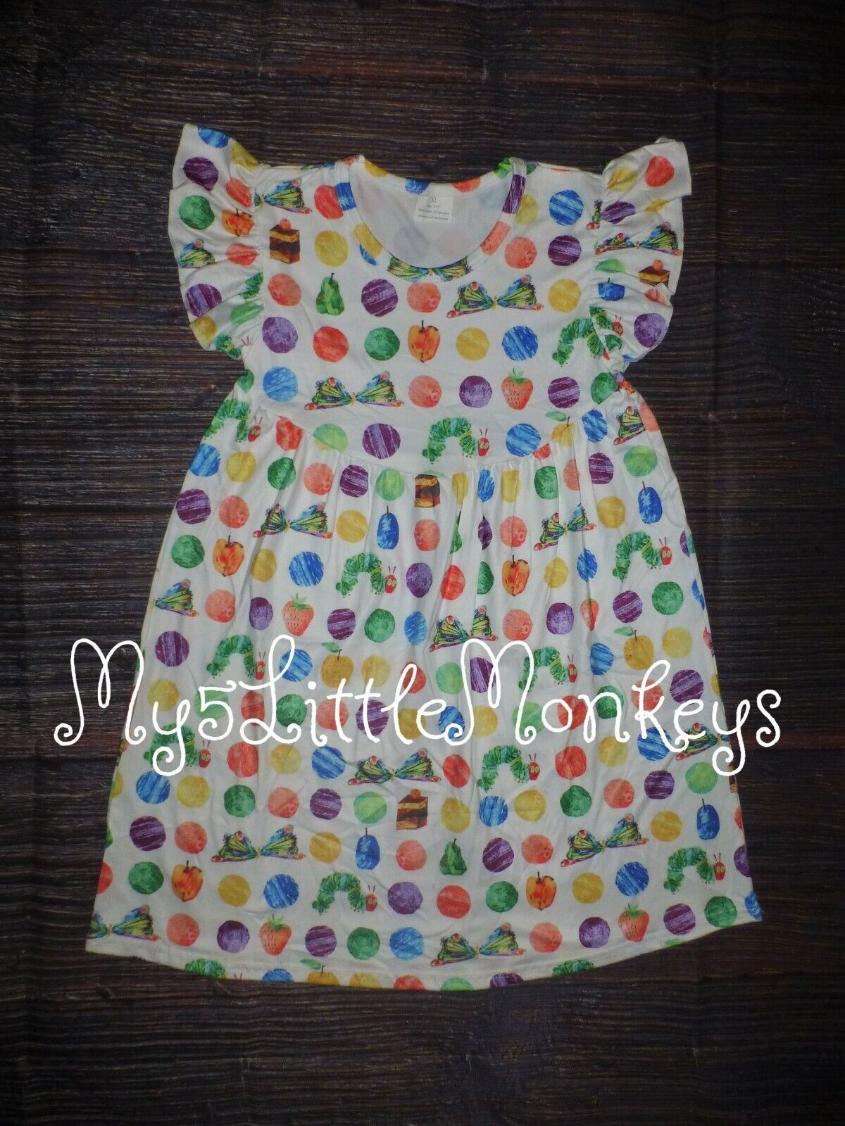 NEW Boutique Eric Carle Very Hungry Caterpillar Girls Sleeveless Dress - $2.99+