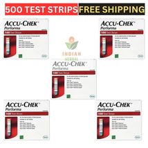 ACCU CHEK Performa Blood Glucose Monitor 500 Test Strips Free Shipping - £78.62 GBP