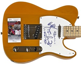 Krokus Band Autographed Signed Fender Electric Guitar 5 Jsa Certified Authentic - £633.96 GBP