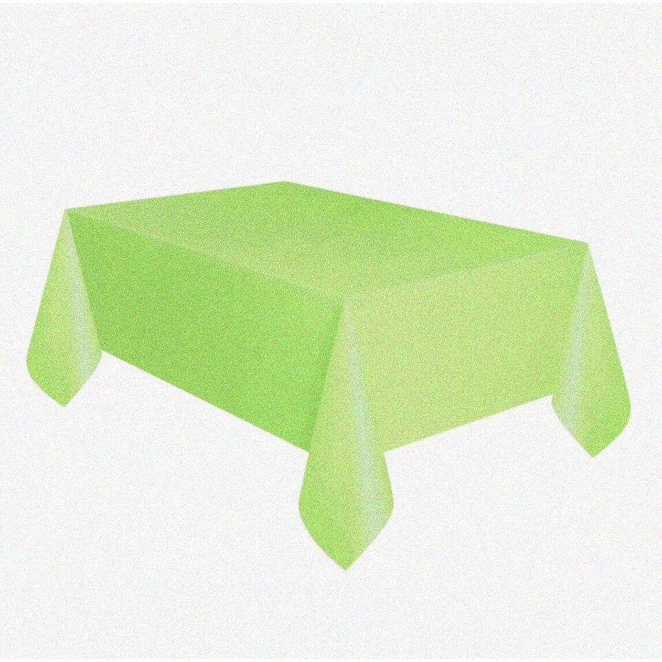 PartyPerfect Lime Green Table Cover - Elegant Design, Premium Quality - ... - $18.80