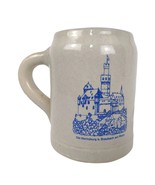 Vintage German Pottery 0.5 Liter Stein Mug, West Germany Rhine Marksburg... - £22.41 GBP