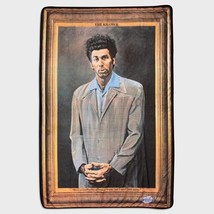 Seinfeld The Kramer Exclusive Throw Blanket 40x60 New Authentic Memorabilia NWT - £35.24 GBP