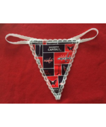 Womens WASHINGTON CAPITALS NHL Hockey Gstring Thong Lingerie Panties Und... - $377.73 MXN