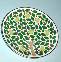 Kate Spade Lenox Pear Tree Point Holiday Tidbit Party Plate 6&quot; New - £14.95 GBP