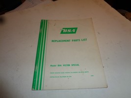 1970 BSA B44 Victor Special Parts Spares List Catalog 00-5708 - $447.81 MXN
