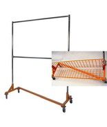 Double Rail Z Rack Rolling Clothes, Clothing, Garment Rack with Bottom S... - €188,73 EUR