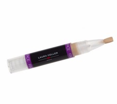 2 Laura Geller Crease-less Concealer in dark new boxed .17oz - £11.98 GBP