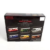 Entrust Collecting Display Cases Beveled Edge 6 Count for 1:64 Scale Car... - £15.97 GBP