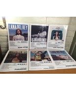 Set of 6 Lana Del Rey Album Cover Posters -- 11&quot; X 17&quot; -- NOT Framed - £18.77 GBP