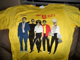 The B-52&#39;S - Jaune Classique 1st Album Housse T-Shirt ~ Jamais Worn ~ M L XL - $20.37+