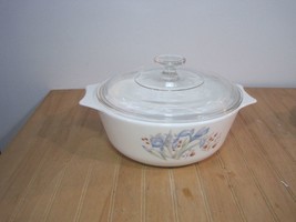 Lid (only) 8 7/8&quot;  Fits Vintage Pyrex Casserole Bowl Emily Spring Garden... - £19.38 GBP