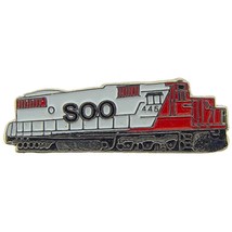 SOO Line Diesel Railroad Pin 1&quot; - £14.01 GBP