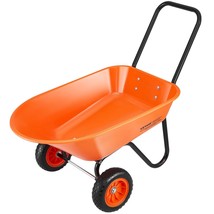 VEVOR Wheelbarrow Cart, 5 Cu. Ft. Load &amp; 397 lbs Capacity, 2 Wheels Gard... - $272.90 CAD