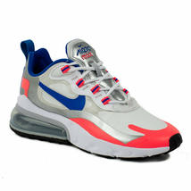 New Nike Air Max 270 React &#39;Knicks&#39; Women Running Flash Crimson Shoes CW... - $134.97