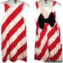 Everly red and white striped sleeveless top Sz Small - £19.56 GBP