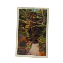 Postcard The Path in Witches Gulch Dells of Wisconsin River Vintage 1931 Unused - £5.56 GBP