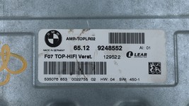 BMW AMP-TOPLR02 TOP HIFI Audio Amplifier Amp 65-12-9248552, image 4