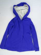 Lululemon Awareness Wrap Blue Hooded Sacada Gratitude Jacket Size 8 Ombre - £18.73 GBP