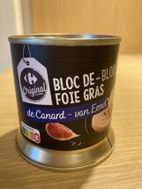 Carrefour Bloc De Foie Gras de Canard Duck 200g France - €40,78 EUR