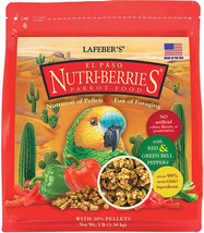 Lafeber El Paso Nutri-Berries Parrot Food 3 lb Lafeber El Paso Nutri-Berries Par - £51.35 GBP