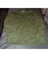1978 POST VIETNAM ERA DURABLE PRESS UTILITY SHIRT OG-507 13.5 X 32 - $52.68 CAD