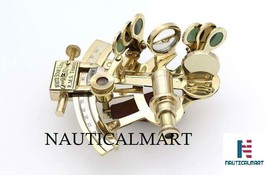NauticalMart Titanic Memorabilia Brass 5&quot; Sextant-White Star Line-Solid ... - £38.59 GBP